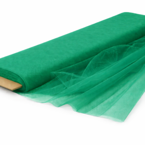 Polyester Tulle Fabric Bolt 54 Inch Wide – 40 Yards Roll - Emerald Green