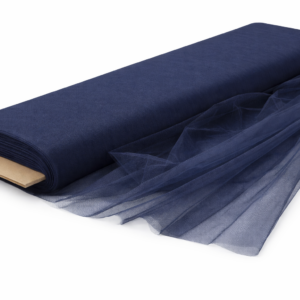 Polyester Tulle Fabric Bolt 54 Inch Wide – 40 Yards Roll - Navy Blue