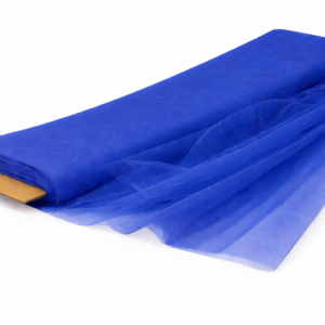 Polyester Tulle Fabric Bolt 54 Inch Wide – 40 Yards Roll - Royal Blue