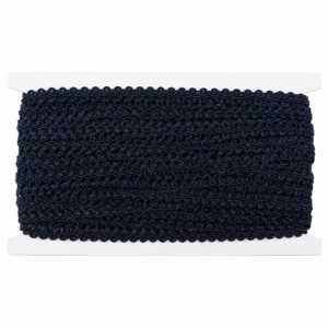 1/2” French Braid Gimp Trim – 15 Yards Bolt - Navy Blue