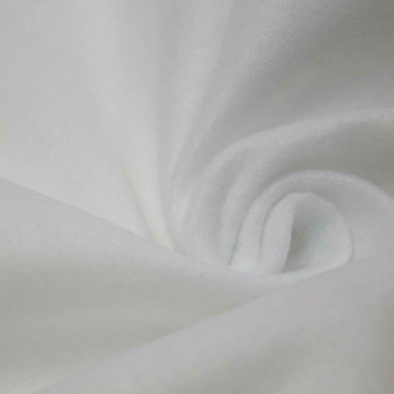  Acrylic Felt Fabric White / 72 Wide/Sold by The Yard : Arts,  Crafts & Sewing