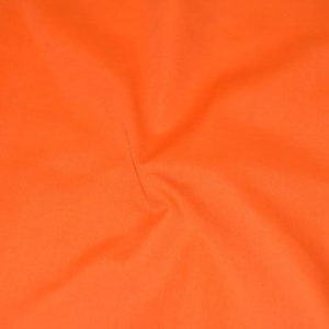 ORANGE 60" Wide Premium Cotton Blend Broadcloth Fabric by The Yard