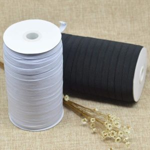 Braided Elastic 1/4'' Wide - 10, 20, 50, 100 and 144 Yards