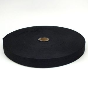 Elastic 3/4 Inch Wide 50 Yards - BLACK