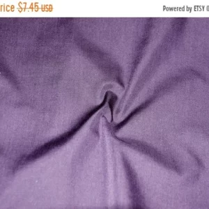PLUM 60" Wide Premium Broadcloth Cotton Fabric by The Yard