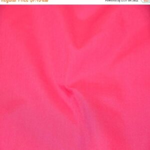 FUCHSIA 60" Wide Premium Broadcloth Cotton Fabric by The Yard