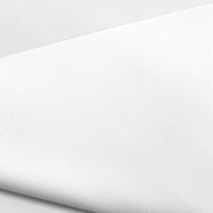 White 600 Denier 60" Wide Waterproof, Water Repellant Canvas Fabric