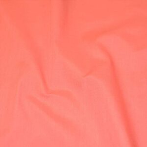60" Wide Premium Cotton Blend Broadcloth Fabric - Coral