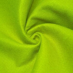 Acrylic Felt Fabric - 72-Inch Wide 1/16” Thick - Lime