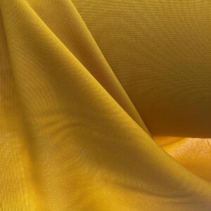 60" Wide Poly Poplin Polyester Fabric - Mustard
