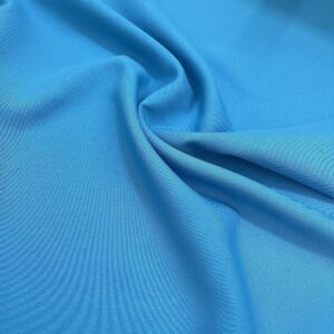 60" Wide Poly Poplin Polyester Fabric - Turquoise