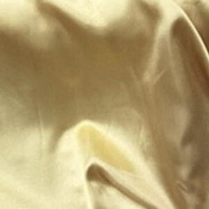 60" Wide Satin Charmeuse Fabric - Gold