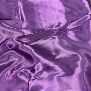 60" Wide Satin Charmeuse Fabric - Plum
