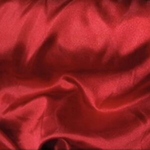 60" Wide Satin Charmeuse Fabric - Red