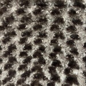 60 inch Wide Rose Faux Fur Fabric - Brown