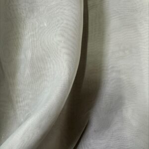 120" Wide Sheer Voile Chiffon Fabric - Silver