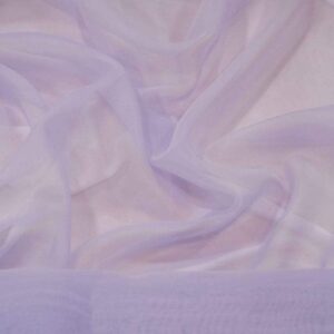 120" Wide Sheer Voile Chiffon Fabric - Lavender