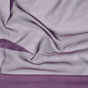 120" Wide Sheer Voile Chiffon Fabric - Plum