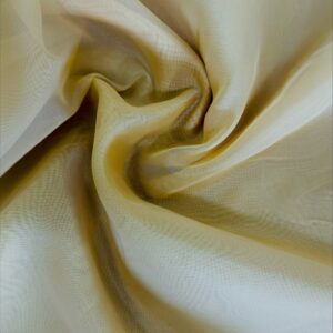 120" Wide Sheer Voile Chiffon Fabric - Gold