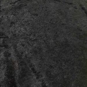 58"/60" Wide 100% Panne Velvet Velour Fabric - Black