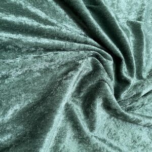 58"/60" Wide 100% Panne Velvet Velour Fabric - Emerald Green
