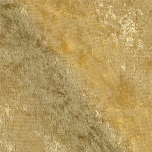 58"/60" Wide 100% Panne Velvet Velour Fabric - Gold