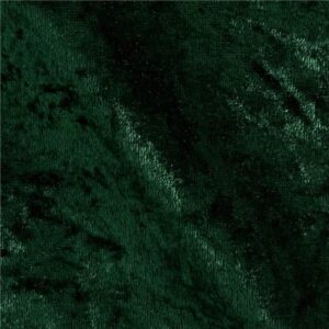58"/60" Wide 100% Panne Velvet Velour Fabric - Hunter Green