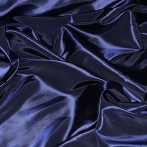 60" Wide Two Tone Taffeta Fabric - Navy Blue