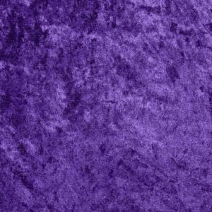 58"/60" Wide 100% Panne Velvet Velour Fabric - Purple