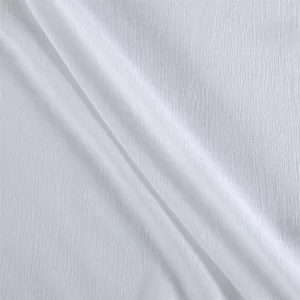 50" Wide 100% Cotton Island Breeze Gauze Fabric - White