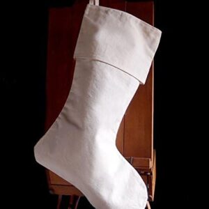 Canvas Christmas Stocking - 24 inch