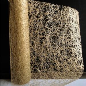 Faux Sisal Roll – 14" x 10 Yards - Gold