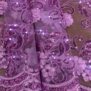 Queen Floral Lace Fabric