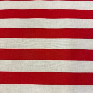 Stripe Polycotton Fabric