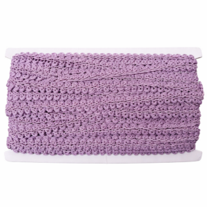 1/2” French Braid Gimp Trim – 15 Yards Bolt - Lavender