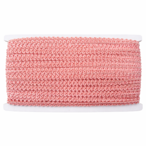 1/2” French Braid Gimp Trim – 15 Yards Bolt - Blush Pink