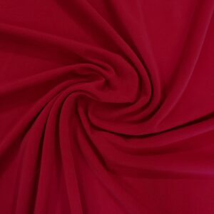 60" Wide ITY Fabric - 95% Polyester 5% Spandex - Red
