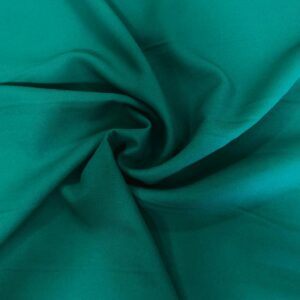 60" Wide Poly Poplin Polyester Fabric - Hunter Green